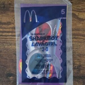 McDonald's Purple Sharkboy and Lavagirl 3-D Glasses